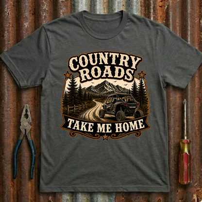Country Roads SxS  Adult Size T-Shirt