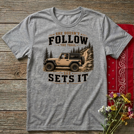 Doesn't Follow   Adult Size T-Shirt