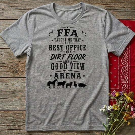 FFA Taught Me Adult Size T-Shirt