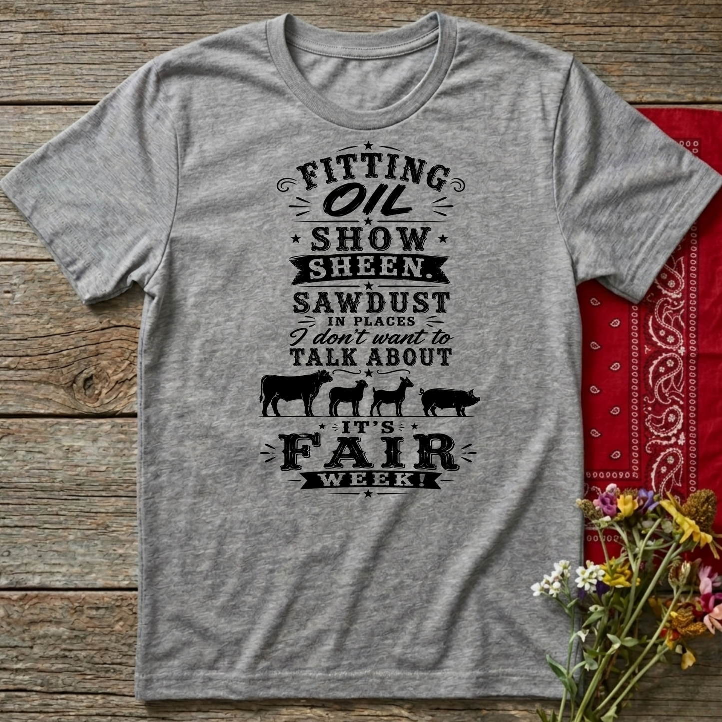 It's Fair Week  Adult Size T-Shirt