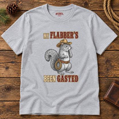 My Flabbers Been Gasted   Adult Size T-Shirt