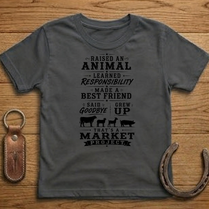 Market Project. Grew Up.  Youth T-Shirt