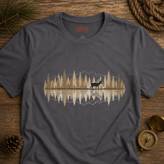 Pronghorn Reflection   Adult Size T-Shirt