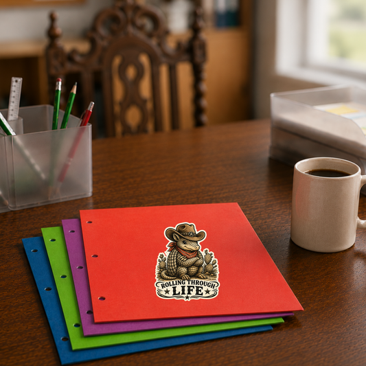 Rolling Throw Life  Die-Cut Stickers