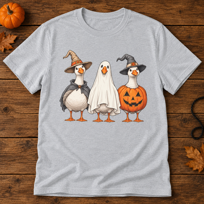 Spooky Geese   Adult Size T-Shirt