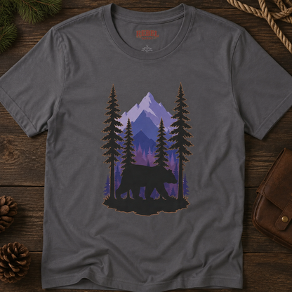 Twilight Bear   Adult Size T-Shirt