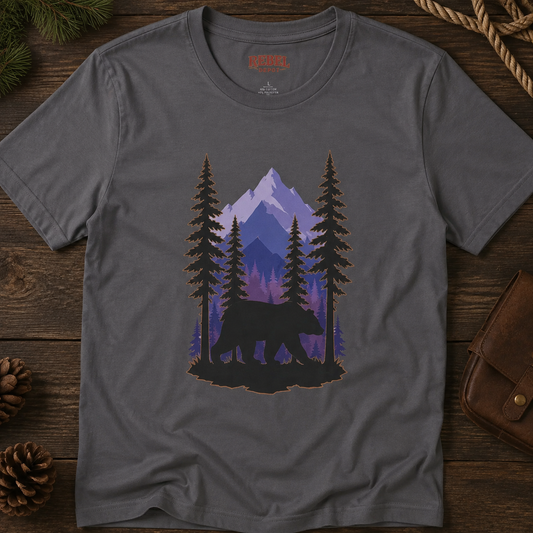 Twilight Bear   Adult Size T-Shirt