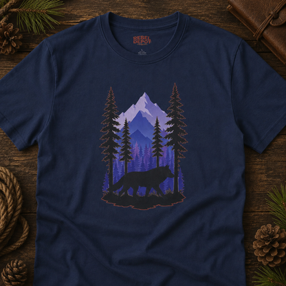 Twilight Wolf   Adult Size T-Shirt