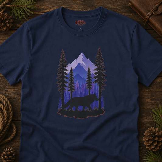 Twilight Wolf   Adult Size T-Shirt