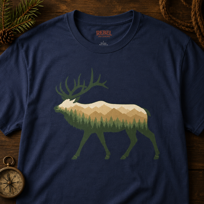 Wilderness Elk   Adult Size T-Shirt