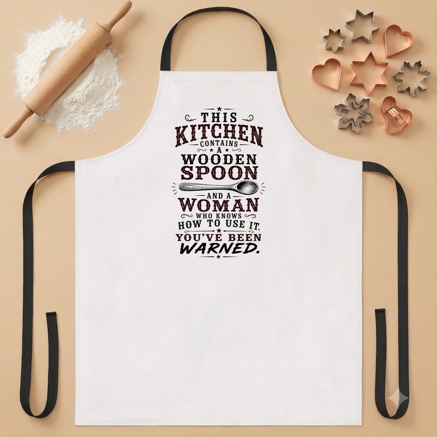 Wooden Spoon Kitchen  Apron